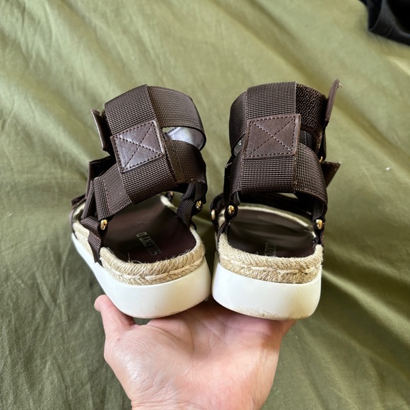Silent D | Anthropologie Trevor gladiator sandals in brown - Picture 6 of 9